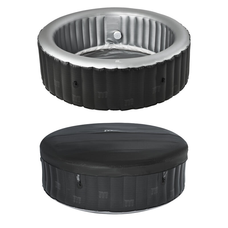 Basen z hydromasażem mSpa Comfort Starry 6os SPA ogrodowe dmuchane 930l LED