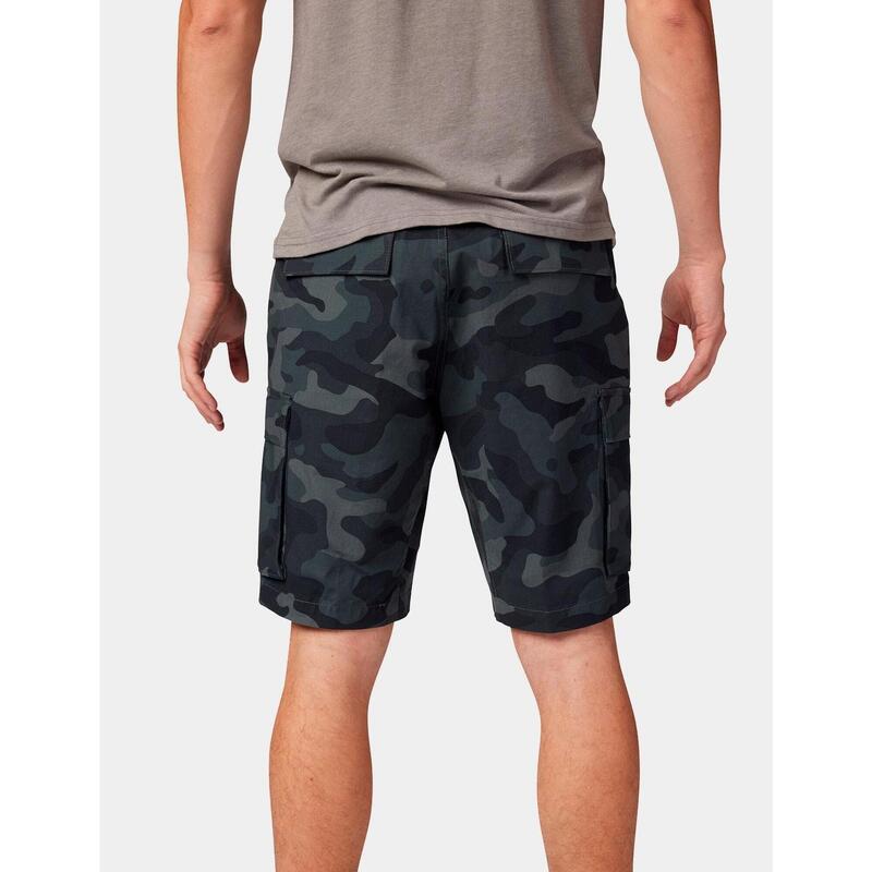 Bermuda Hombre Fox Slambozo camo cargo 3.0 Negro