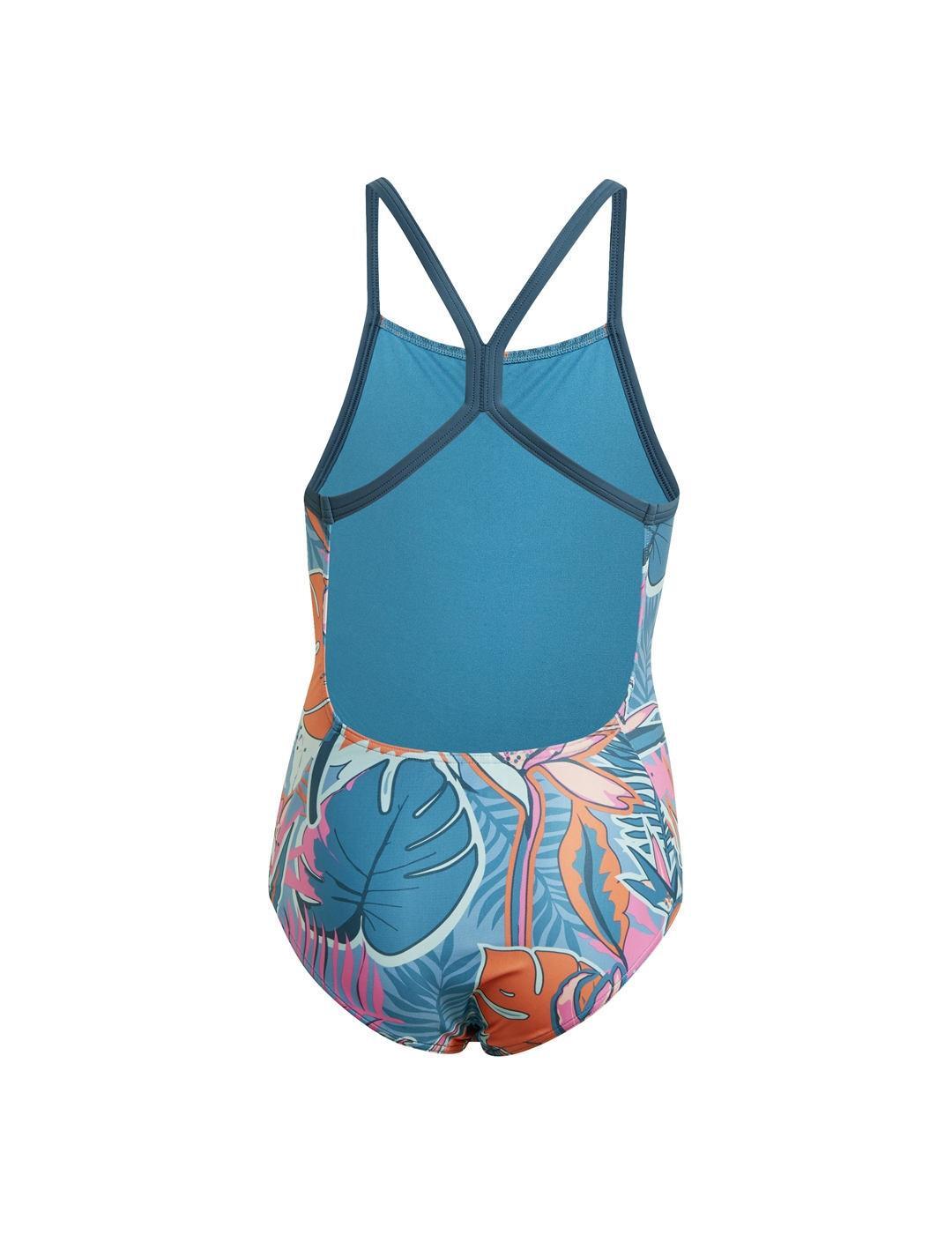 Bañadores para Niña Adidas  Azul 2/2