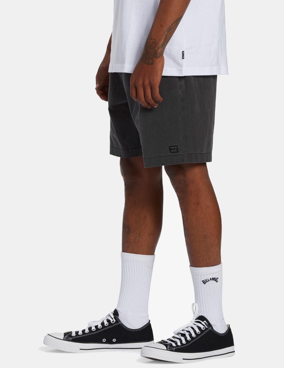 Bermuda Hombre Billabong Crossfire pigm Negro 2/5