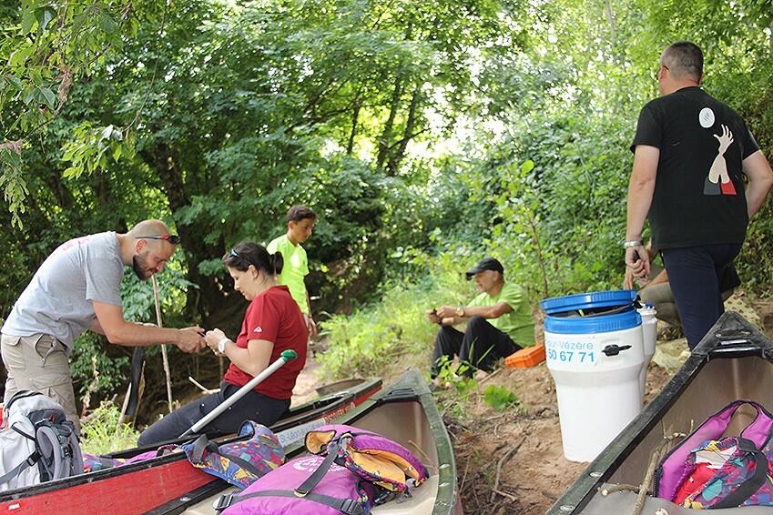 Micro-aventure canoë et bushcraft à Sarlat 1/1