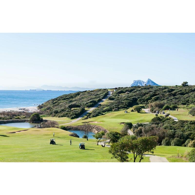 Groene kaart golfbaan in Cadiz