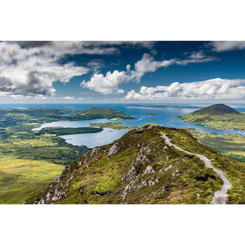 Connemara-eilanden en top van Croagh Patrick