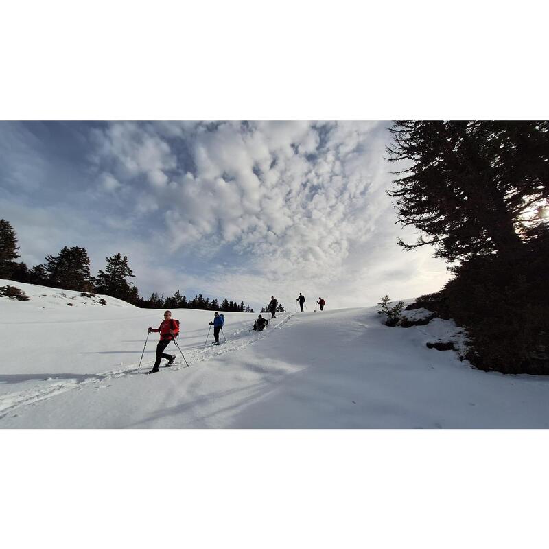 Tocht door de Chartreuse op sneeuwschoenen van gîte naar gîte