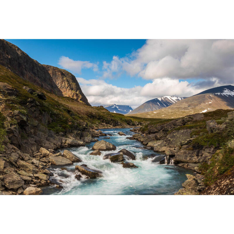 Begeleid avontuur op de Kungsleden-tocht in de zomer