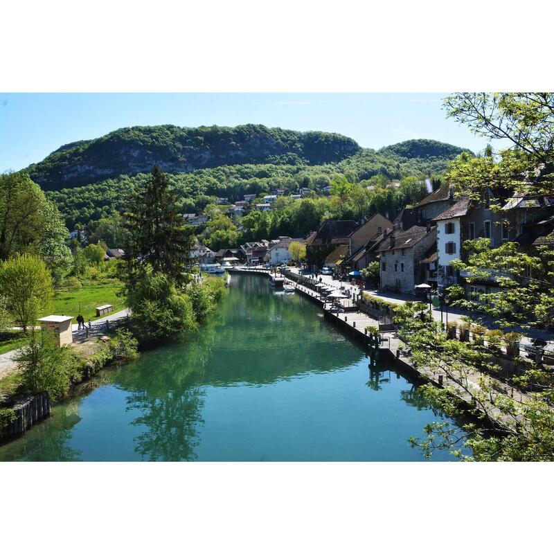 De pelgrimsroute naar Santiago de Compostela (Genève naar St Genix sur Guiers)