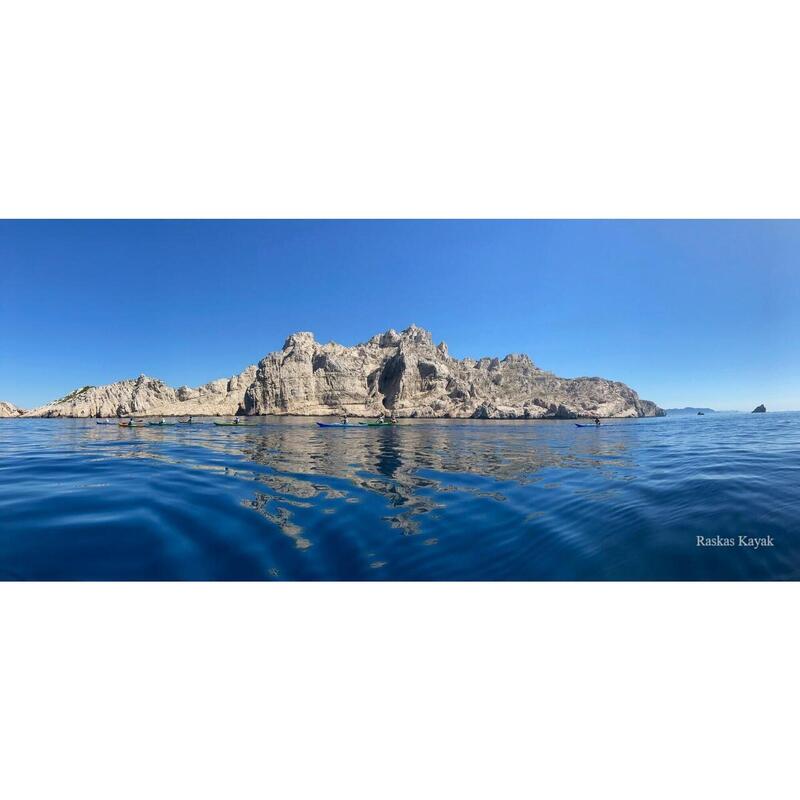 Week kayak cursus in de Calanques van Marseille en Cassis