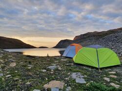 Randonnée bivouac dans les Aiguilles Rouges