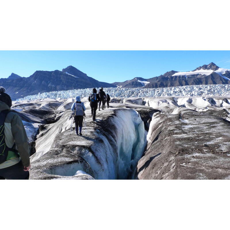 Trektochten over de Noordpool en gletsjers in Spitsbergen