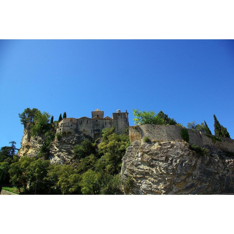 Wandelen rond de Dentelles de Montmirail