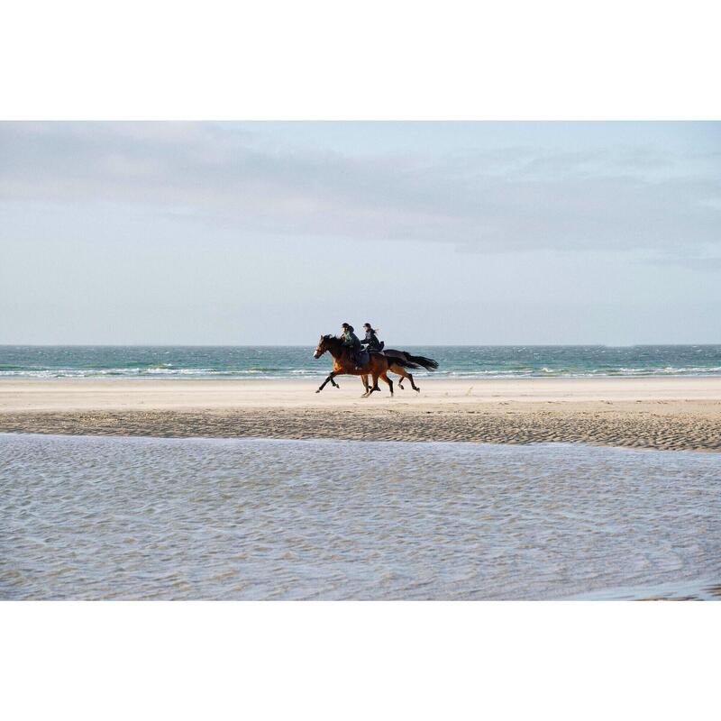 Paardrijden tussen Cancale en Mont Saint-Michel