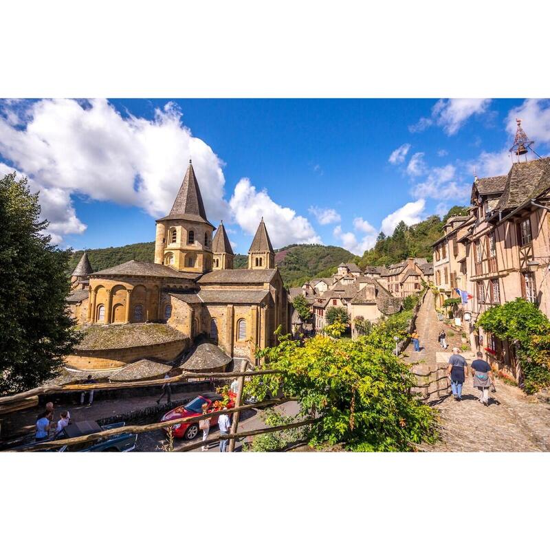 Tussen Conques en Cahors op weg naar Santiago de Compostela