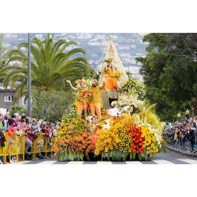 Madeira tijdens het Bloemenfestival