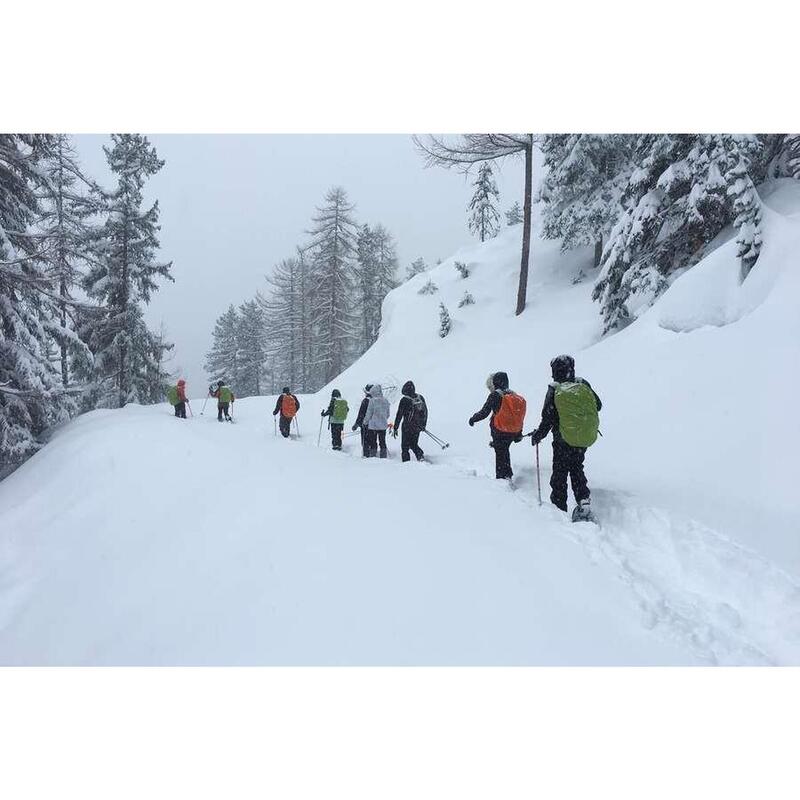 Wild sneeuwwandelen in Névache