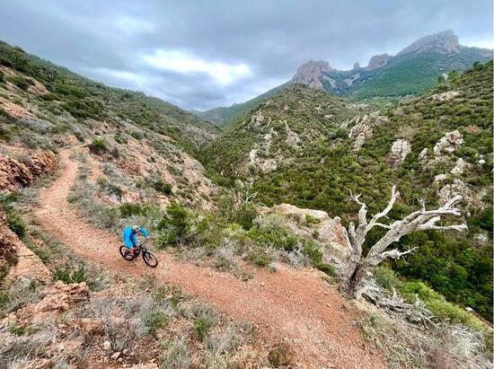 E-bike enduro in het wilde Esterel