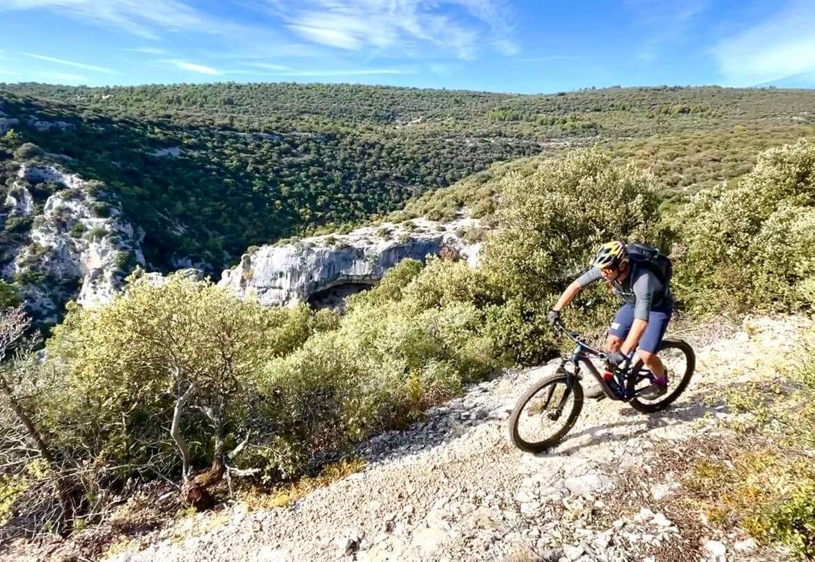 DECATHLON TRAVEL E-bike enduro, Luberon en Provençaalse Colorado