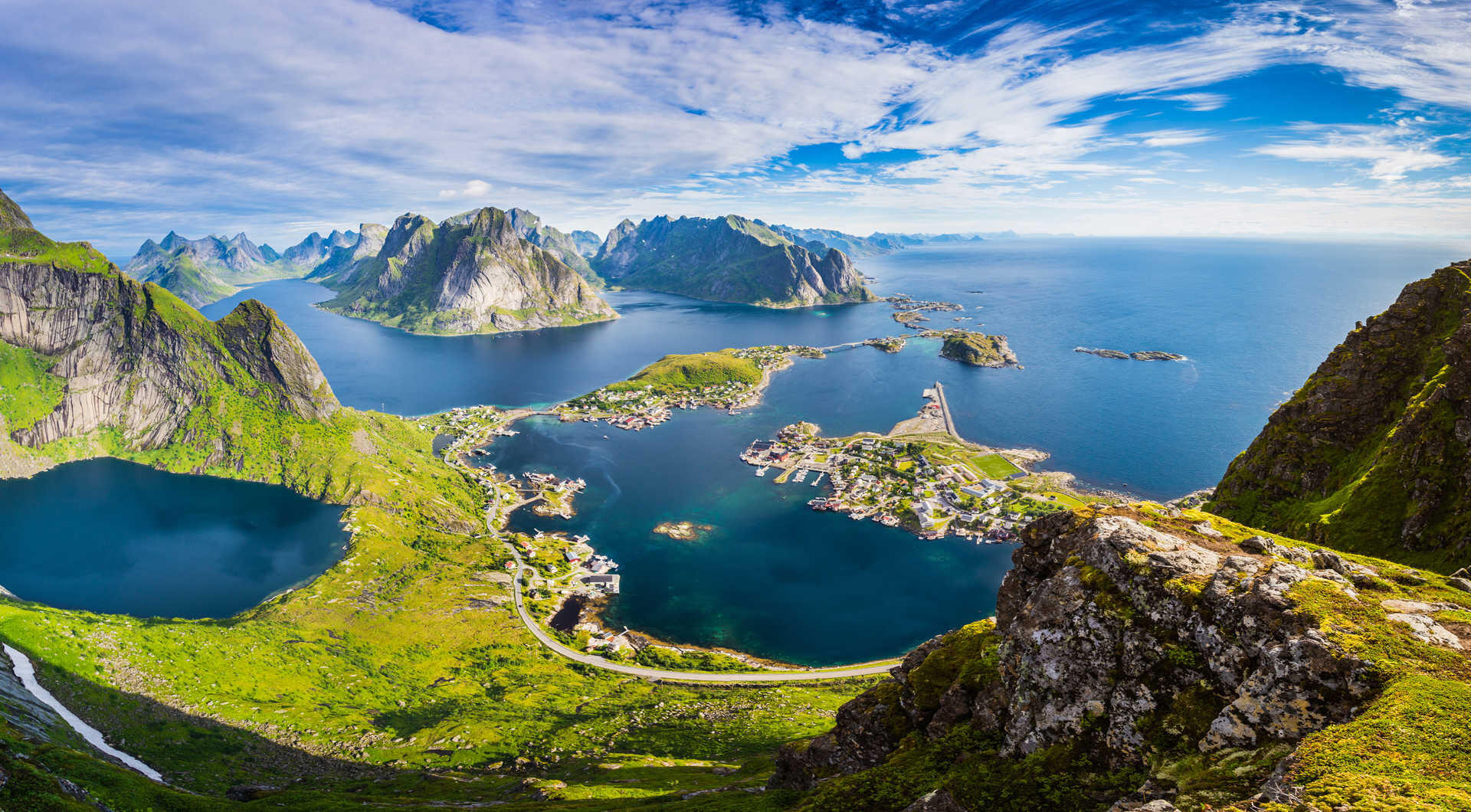 Fjorden en Lofoten Eilanden trekking 1/1