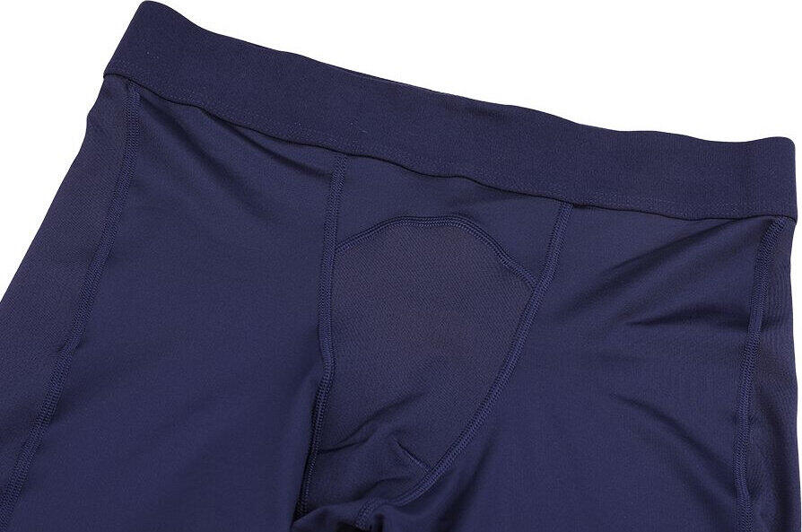 Shorts de Compresión Pro Strike para Hombre Azul Marino 3/4