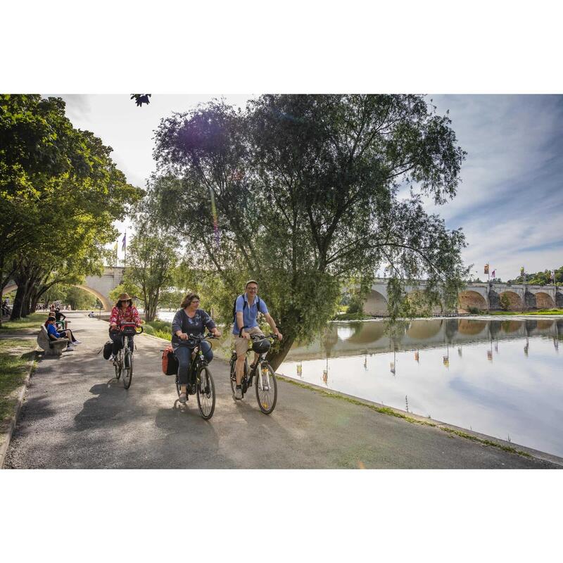 Een korte vakantie in Touraine, fietsen naar de kastelen met het gezin