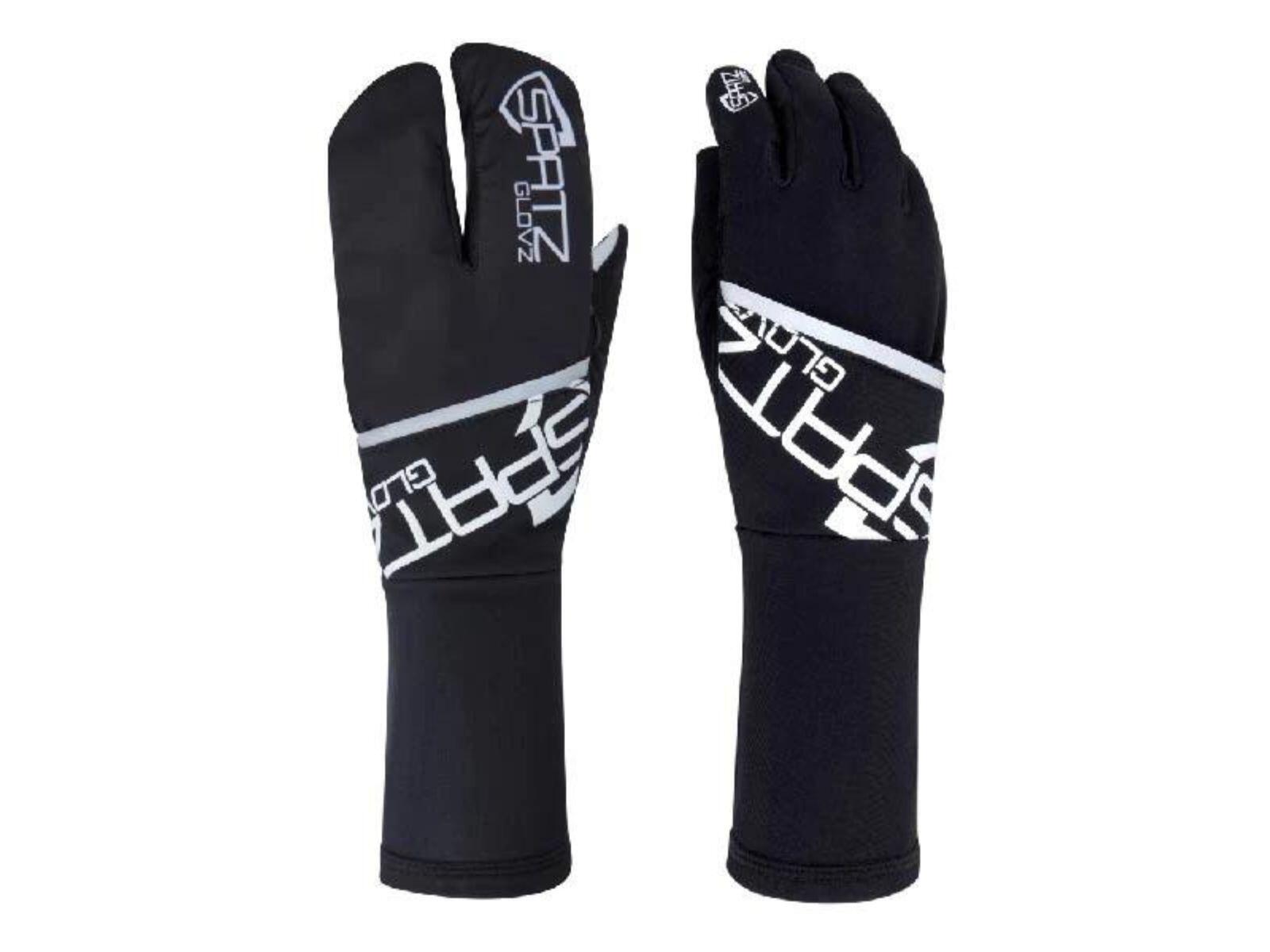 NO BRAND SPATZ "GLOVZ" Race Gloves with fold-out wind blocking shell #GLOVZ