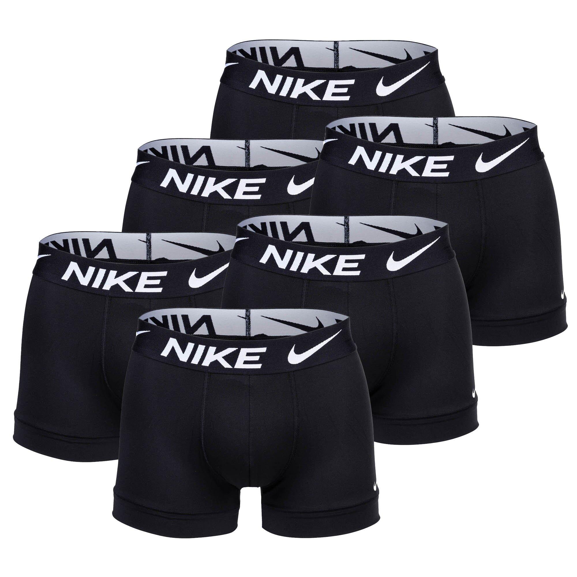 NIKE Boxershort Herren 6er Pack Stretch-Trunks, Dri-Fit Micro