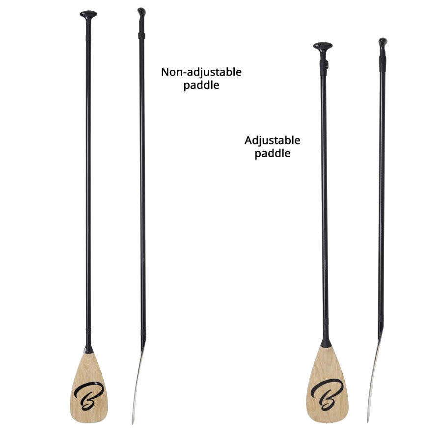 Paddles for Stand Up Paddle Boards - Non-Adjustable Light Wood