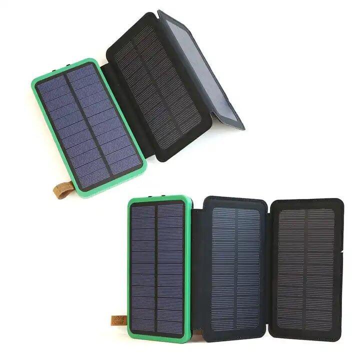 Wireless Power Bank with Solar Panel Recharging | Weatherproof