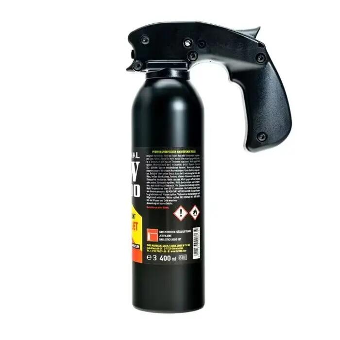 Spray pieprzowy TW1000 Super Gigant 400 ml – samoobrona, dom, niedźwiedzie 5/6