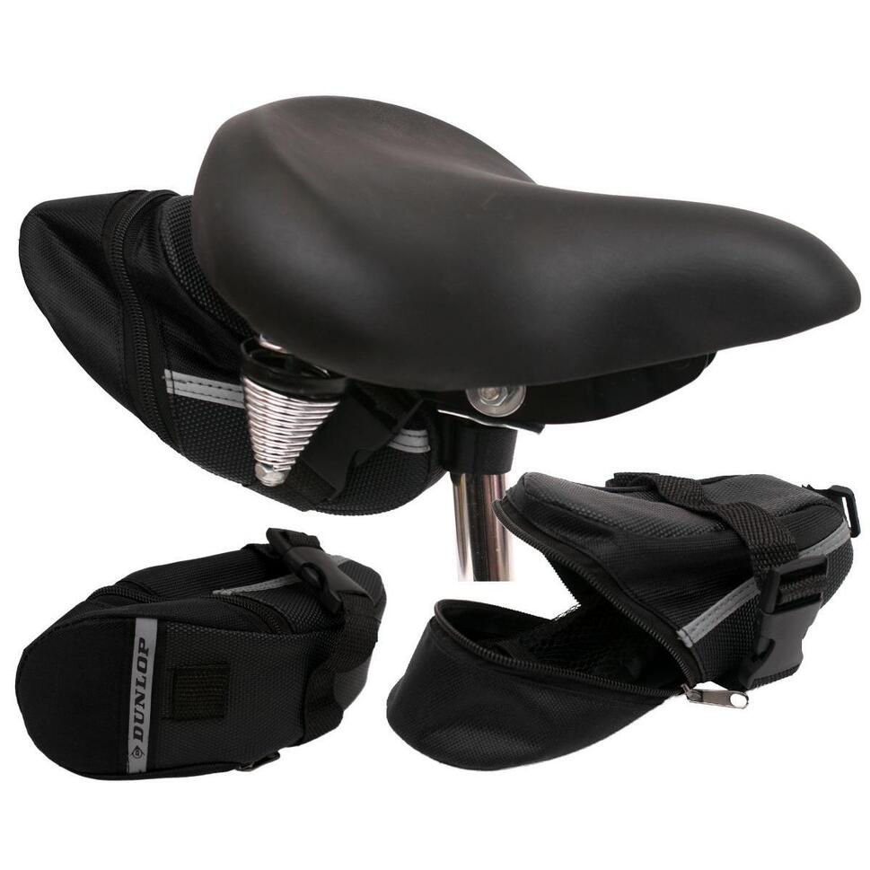 Sakwa torba rowerowa pod siodło na rzepy Dunlop