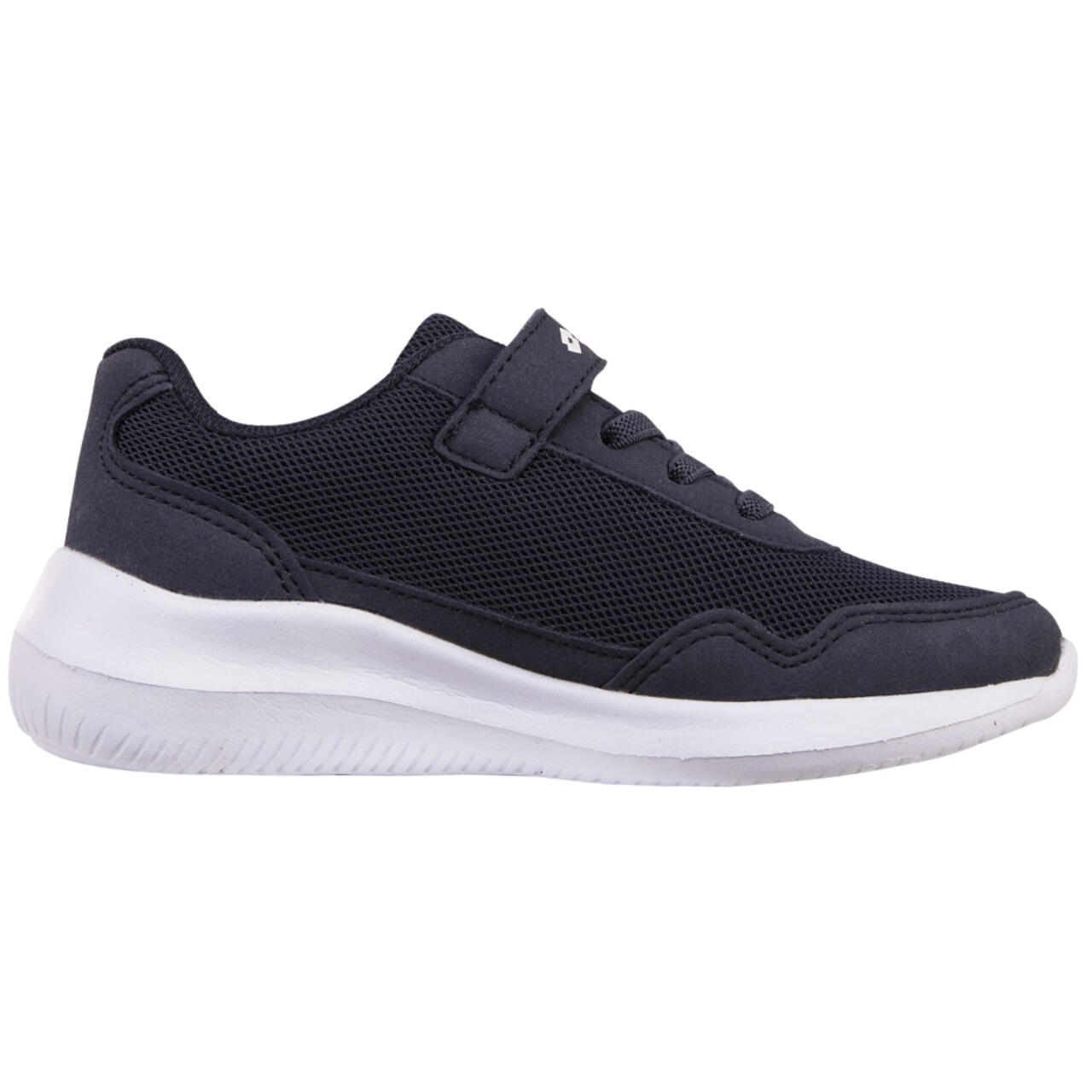 Lotto Connect K zapatillas infantiles, mesh reforzado, velcro y elásticos 5/6