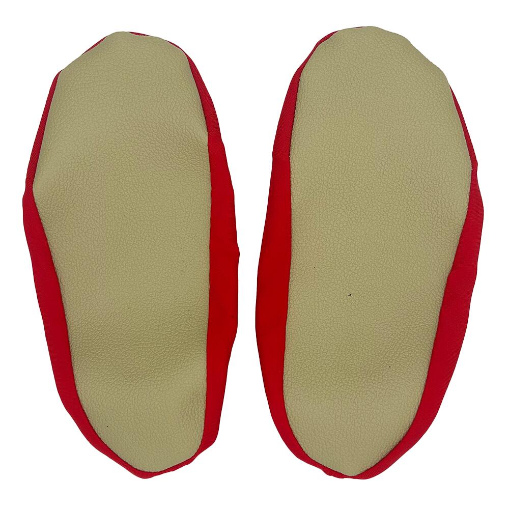 Kinder Waterschoentjes, slippers, sloffen binnen, buiten, rood valt klein uit 4/5