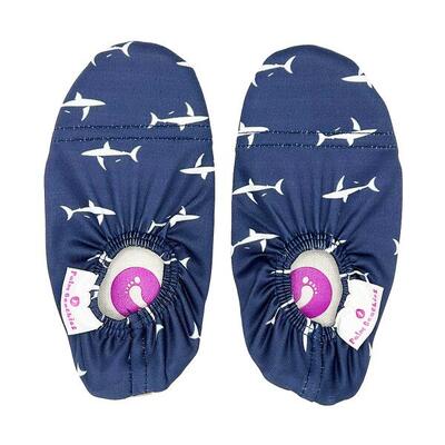 Zapatillas de agua niños, chanclas, el tiburón cae pequeño