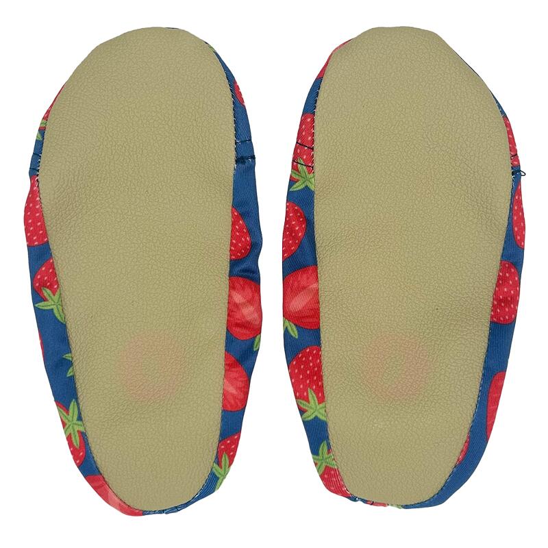 Chaussons intérieur, plage ou piscine - Fraises - enfant