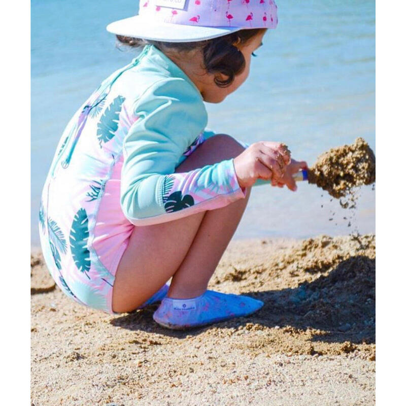 Chaussons intérieur, plage ou piscine - enfant - Papillon