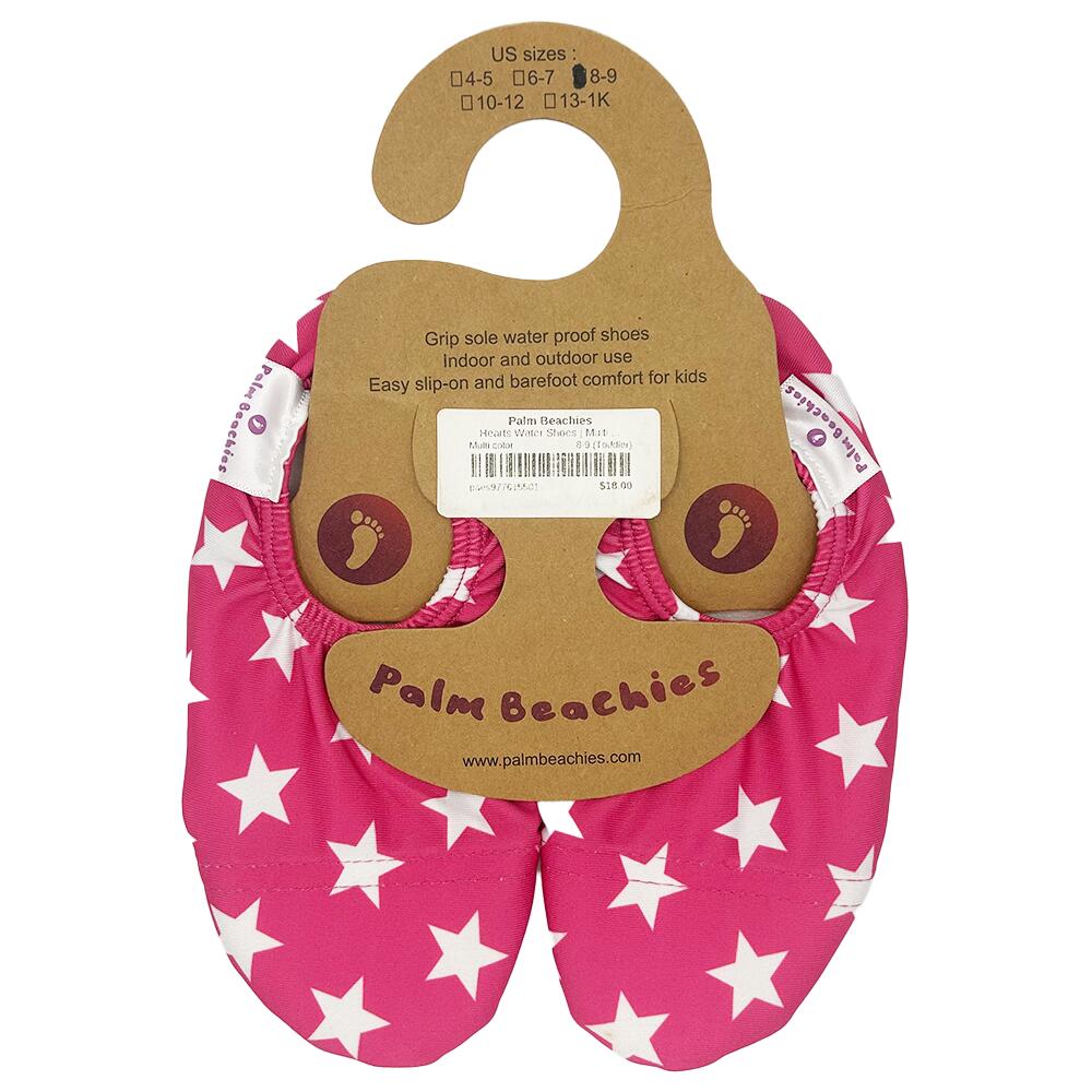 Kinder Waterschoentjes, slippers, sloffen binnen, buiten, stars valt klein uit 4/5