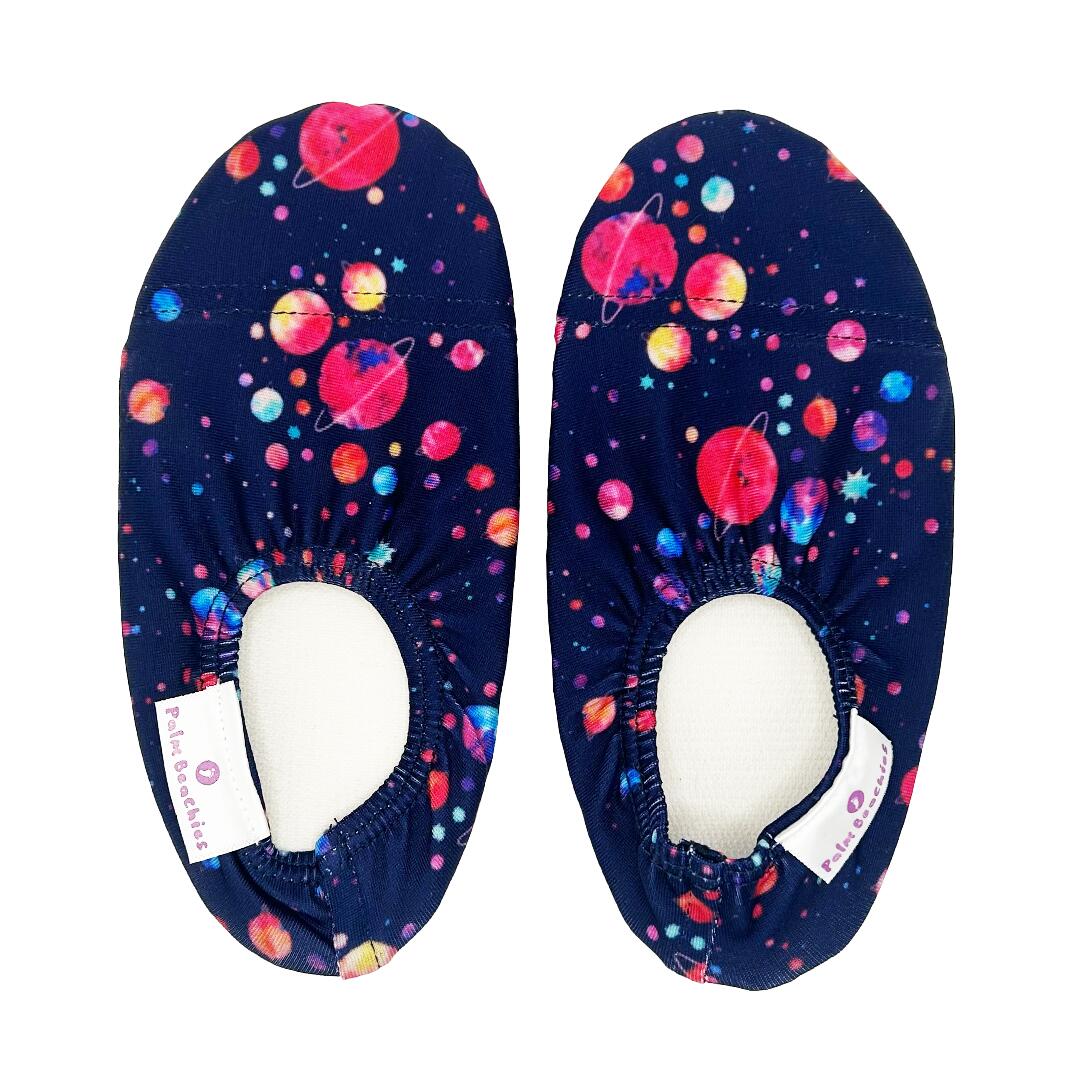 PALM BEACHIES Kinder Waterschoentjes, slippers, sloffen binnen, buiten, Planet valt klein uit