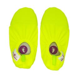 Chaussons intérieur, plage, piscine, aquatique - enfant - jaune fluo