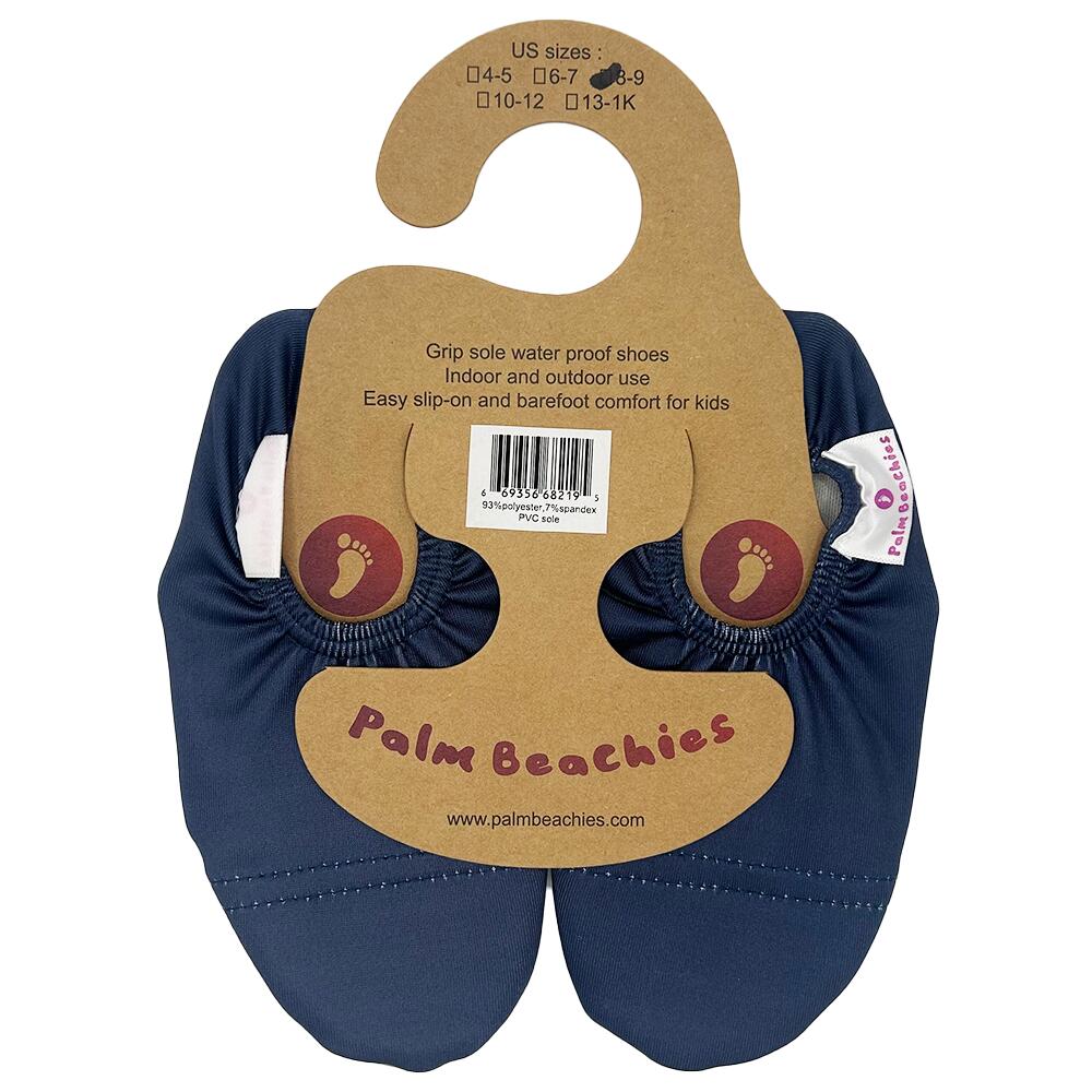 Chaussons intérieur, plage, piscine,  enfant et adulte, Bleu 5/7