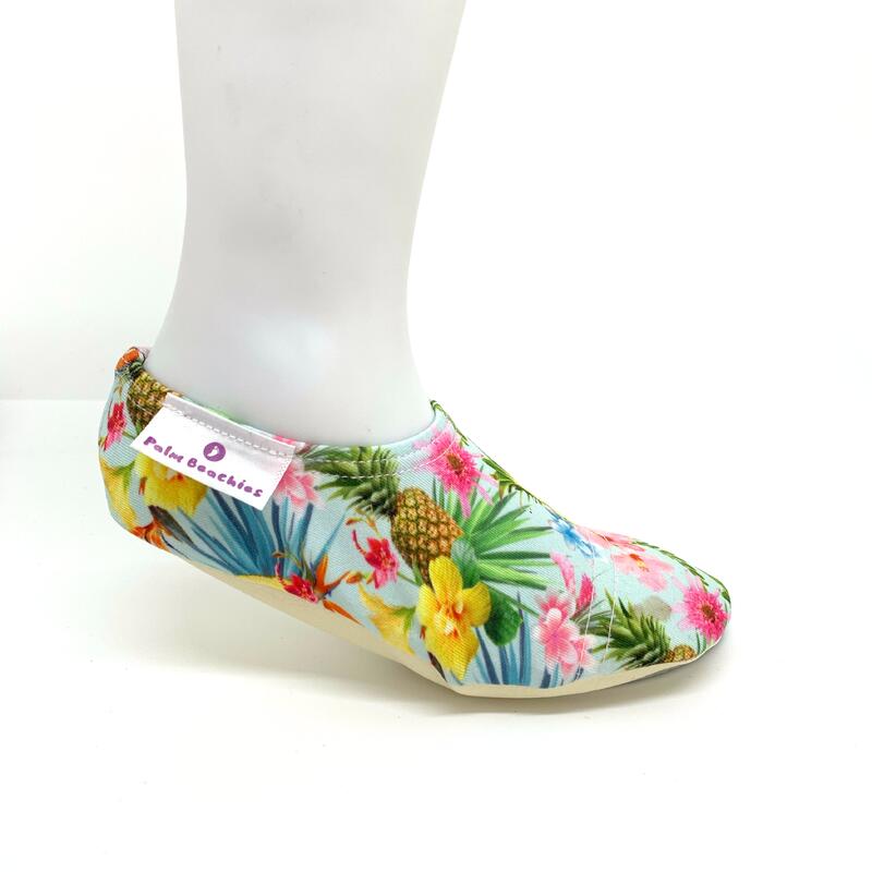 Waterschoenen - sloffen- slippers voor kinderen en adult - Ananas - unisex