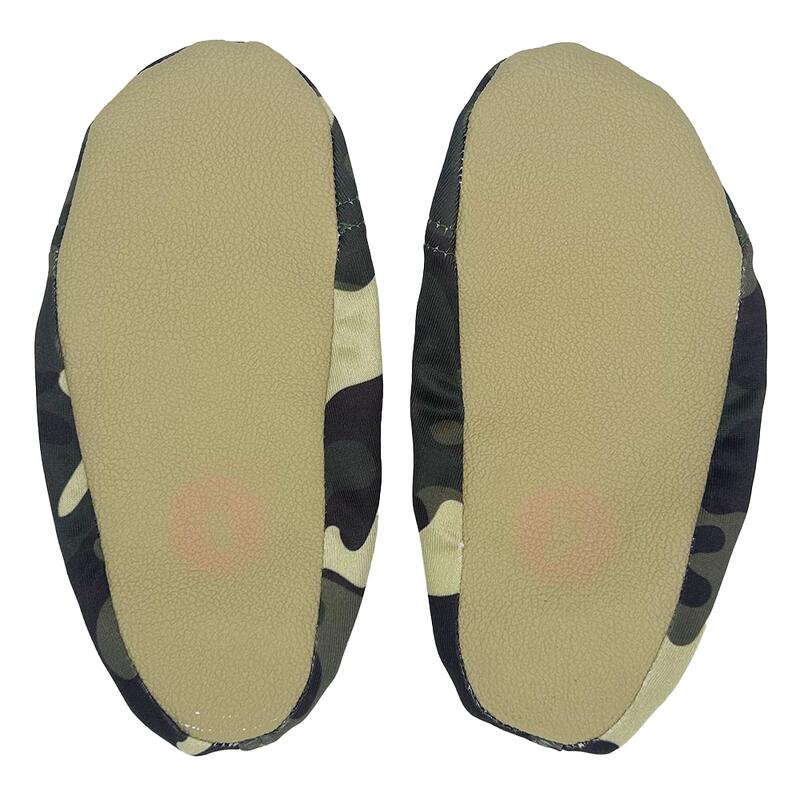 Kinder Waterschoentjes, slippers, sloffen binnen of buiten -Camouflage- unisex