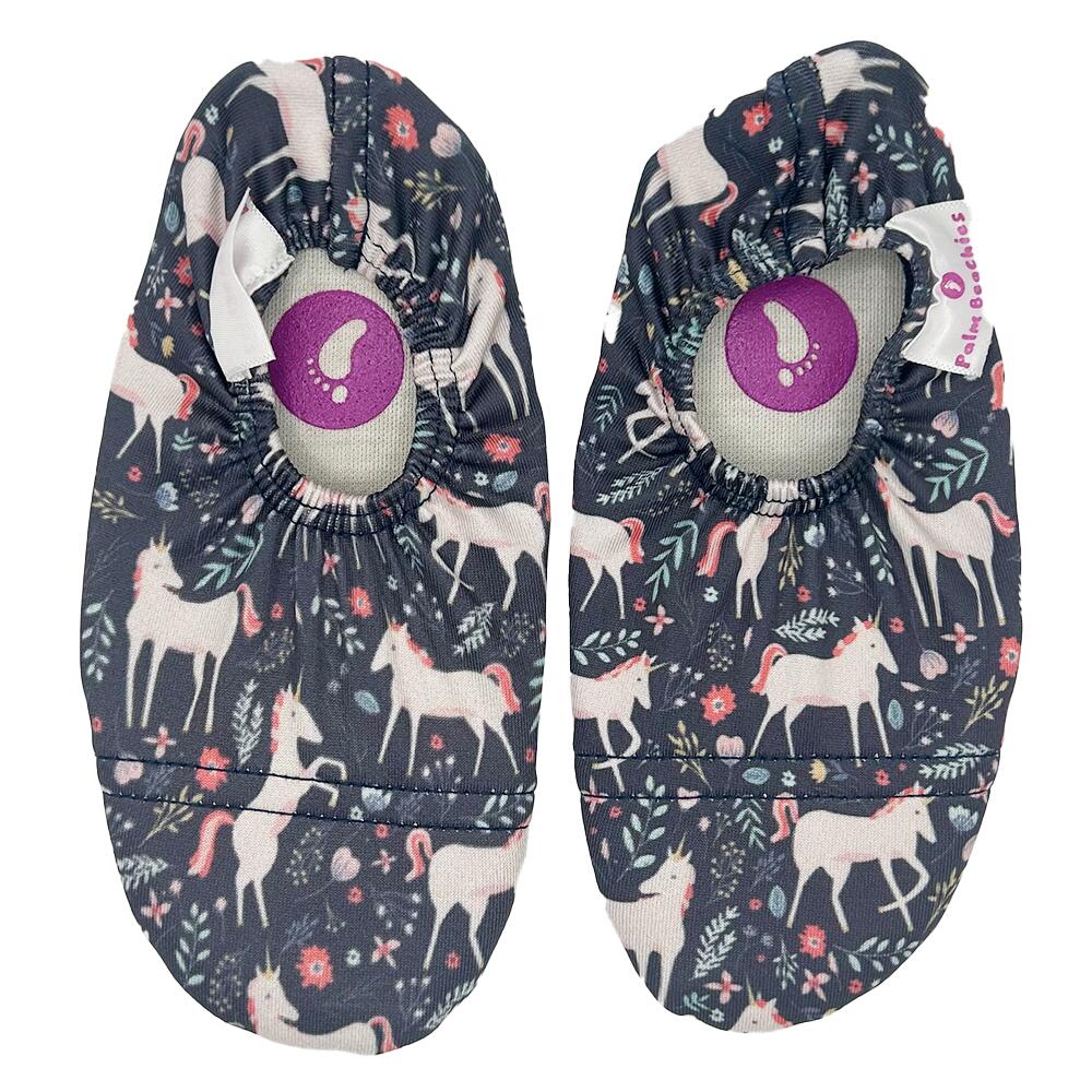 Kinder Waterschoentjes, slippers, sloffen binnen buiten, unicorn valt klein uit 5/5