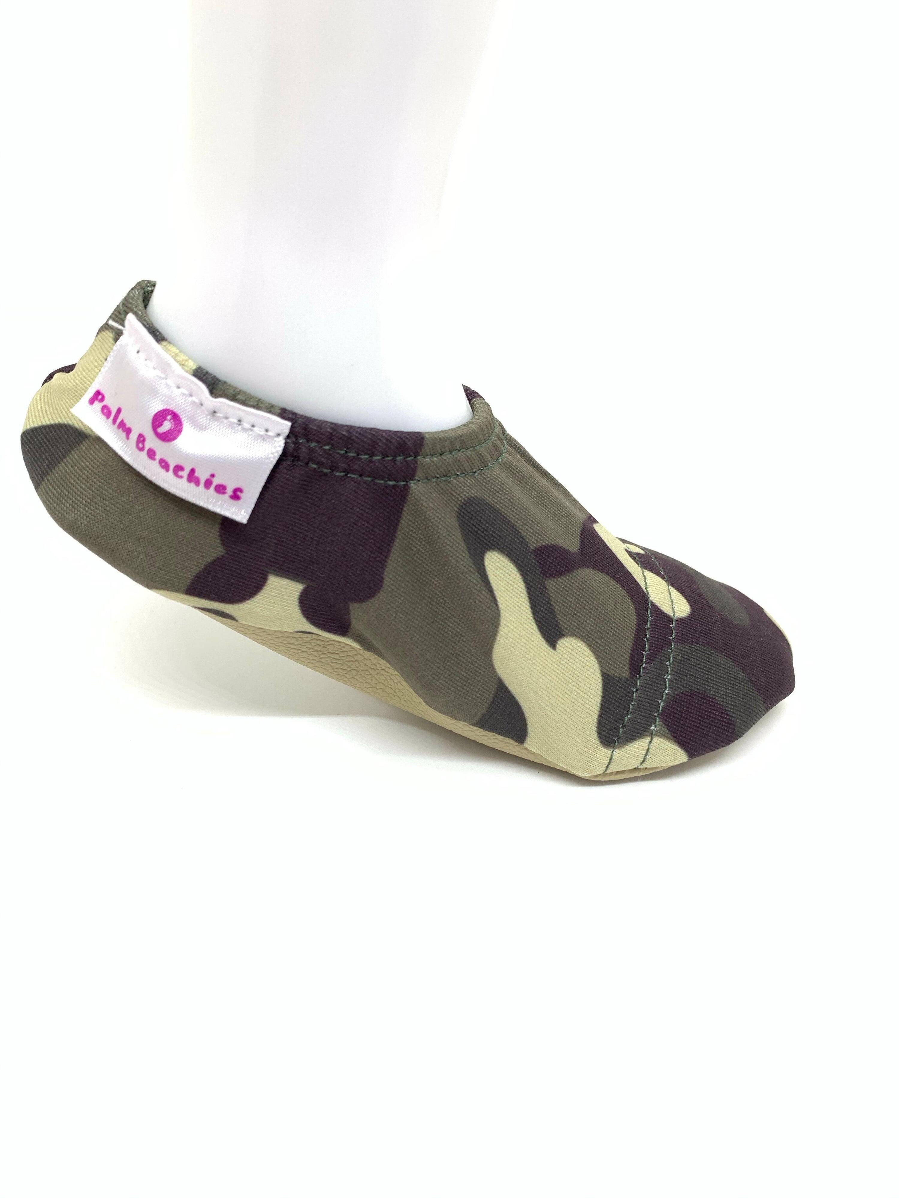 Kinder Waterschoentjes, slippers, sloffen , Camouflage, valt klein uit 4/4