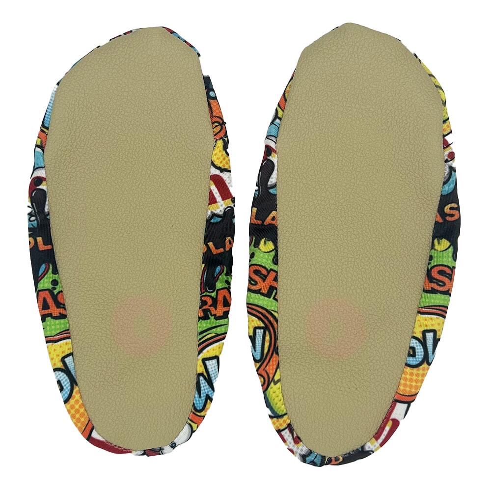 Chaussons intérieur, plage, piscine , aquatique- enfant - pantoufles - comics 2/5