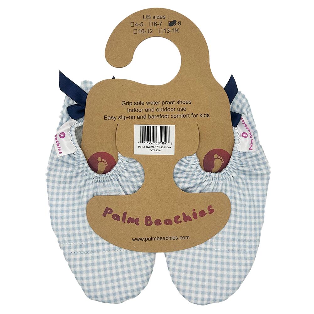 Kinder Waterschoentjes, slippers, sloffen binnen buiten, Vichy valt klein uit 4/5