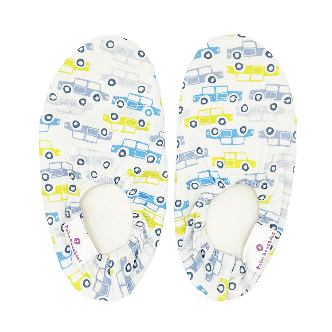 PALM BEACHIES Kinder Waterschoentjes, slippers, sloffen binnen buiten, auto valt klein uit