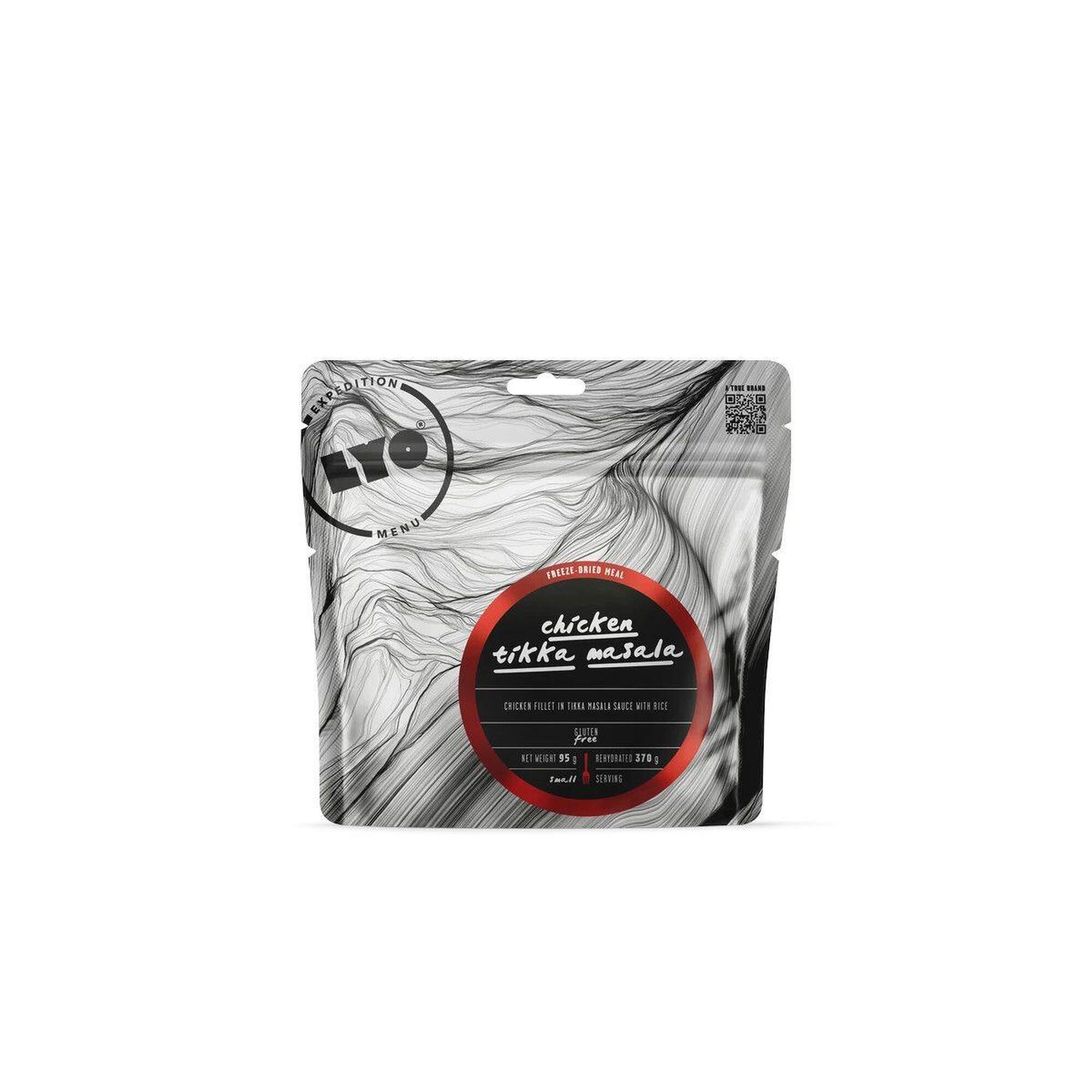 Lyo Food - Repas Lyophilisé Lyofood Poulet Tikka Masala 370 G, Riz Crémeux, Yaourt - Plats Lyophilisés - Decathlon