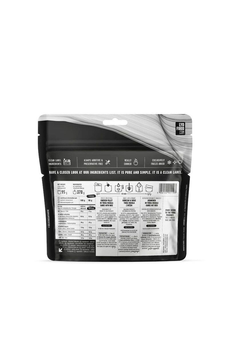 Danie liofilizowane (217) Kurczak Tikka Masala 95G 2/4