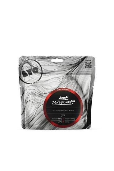 Dehydrierte Mahlzeit Strava LYOfood Rind Stroganoff