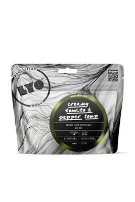 Zuppa Liofilizzato Cremosa Di Pomodoro E Peperone Con Riso