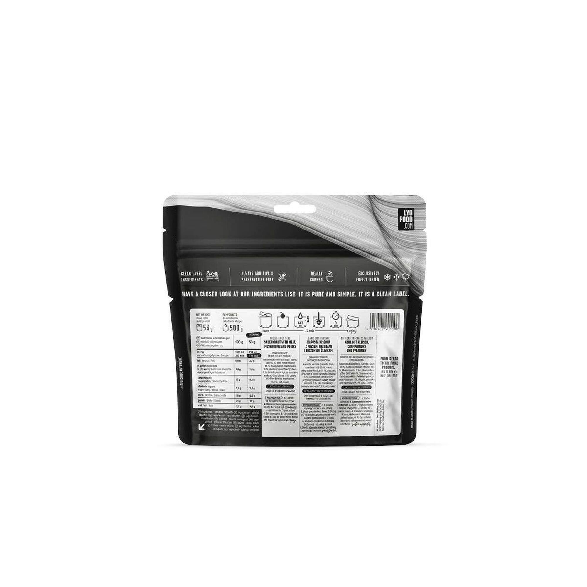 Danie Liofilizowane Lyo Expedition (200) Bigos 53 G